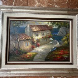 Large Oil Painting On Canvas 