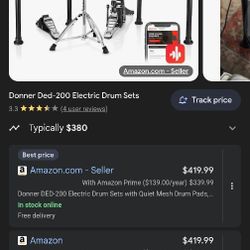 Ded-200 Donner Drumset