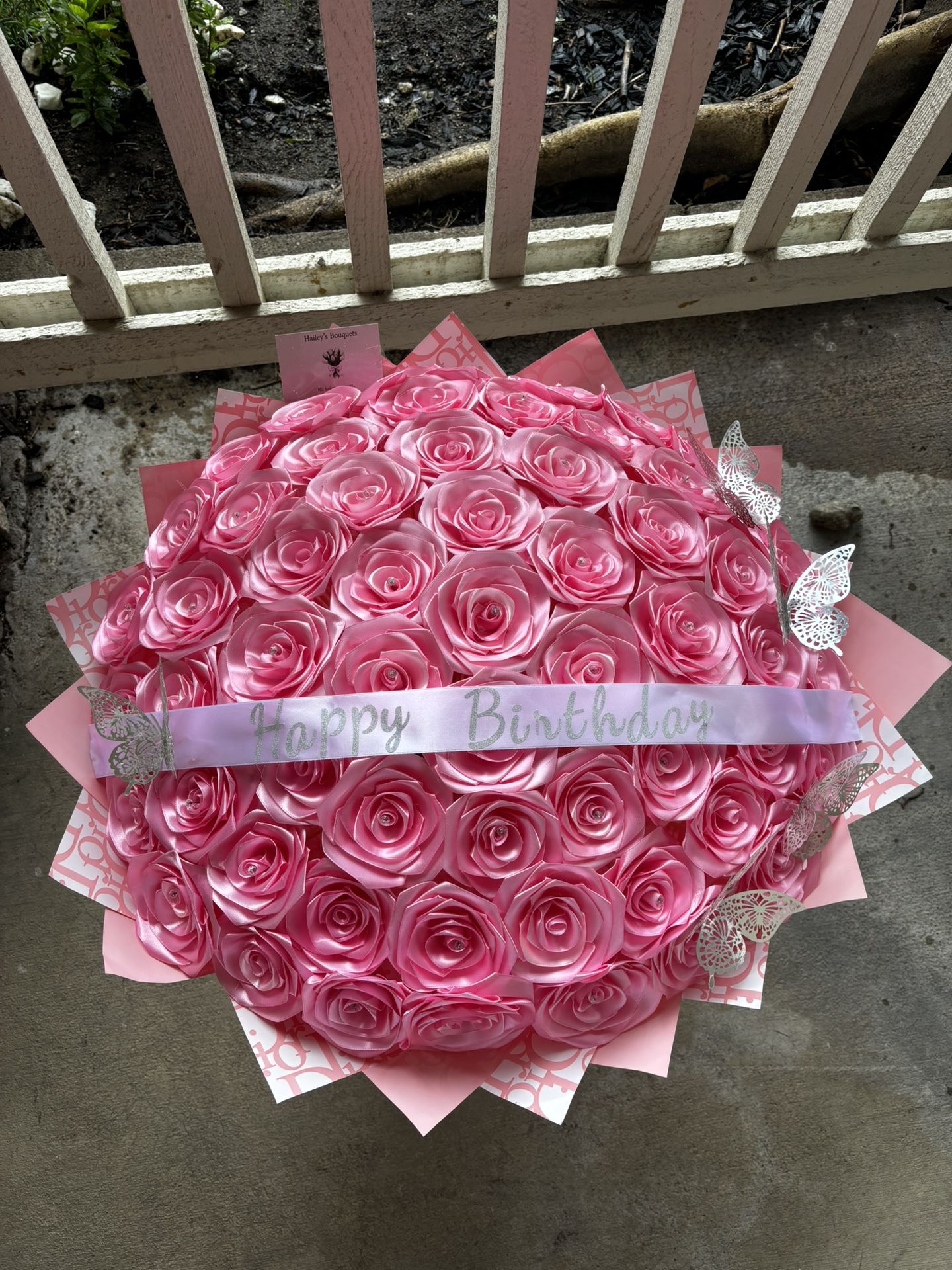 Ramo Buchon, Eternal Roses, Forever Flowers, Flower Bouquet
