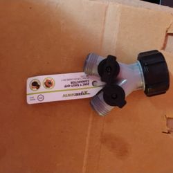 YARDSMITH Zinc Y Shut-off Connector 