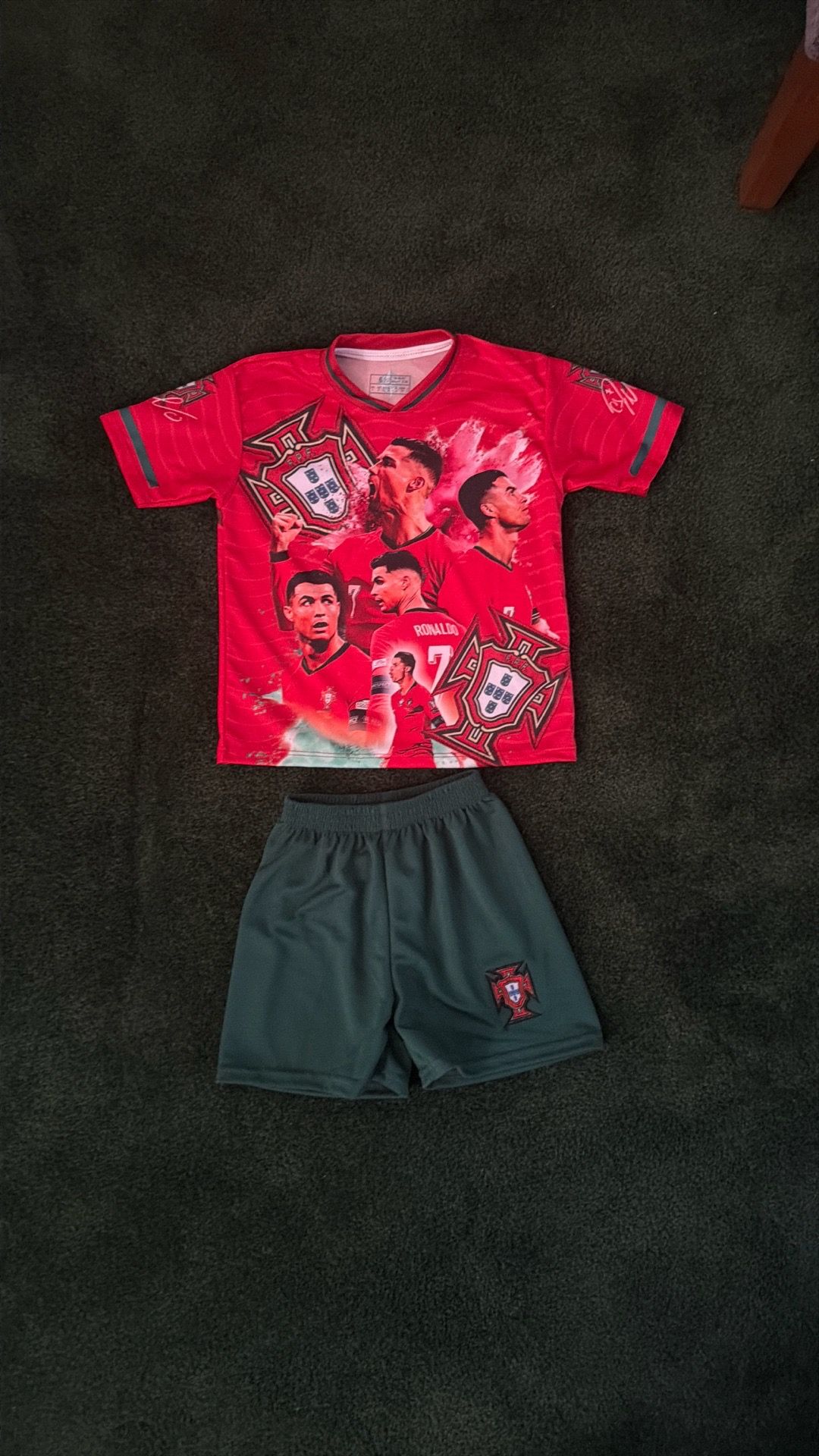 Ronaldo Jersey (Top and shorts)