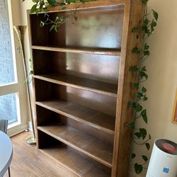 Large Wood Bookcase