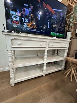 TV console and Dinner Table