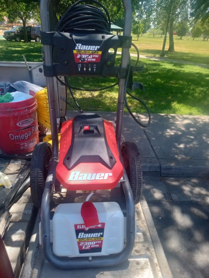 Electric Pressure Washer BAUER 2300 PSI for Sale in Modesto, CA OfferUp