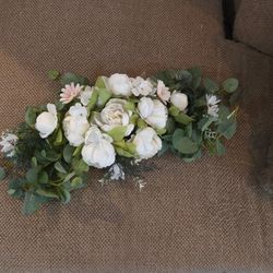 White Wedding Flowers - Fake