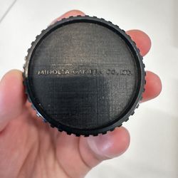Minolta Lens Cap