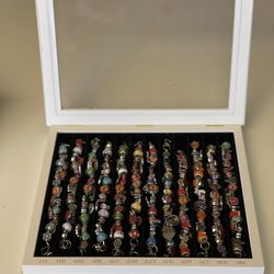 12 Month Charm Bracelet Set