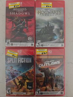 SWITCH 2 AND 1 GAMES
