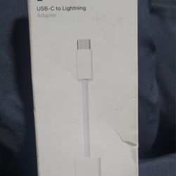 Apple USB-C lighting 