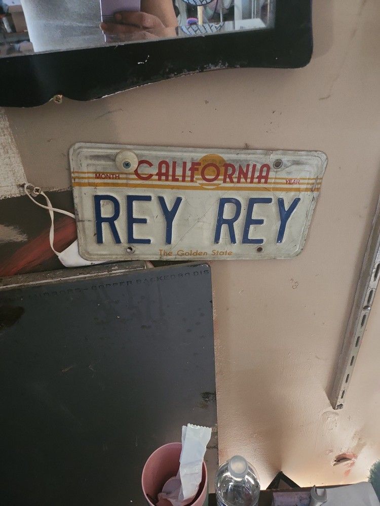 Custom License plate