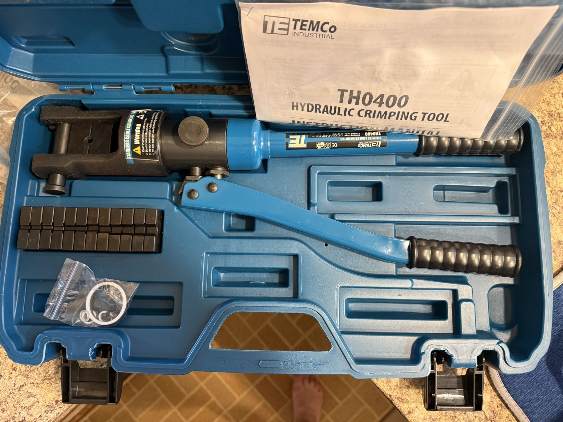 Hydraulic crimping Tool (TEMCo TH0400)