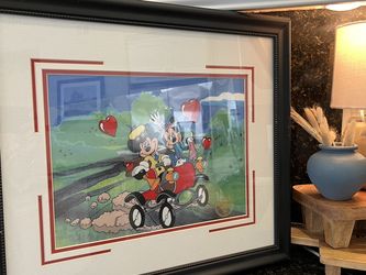 VINTAGE MICKEY MOUSE 60TH ANNIVERSARY LIMITED EDITION SERIGRAPH "NIFTY NINETIES"