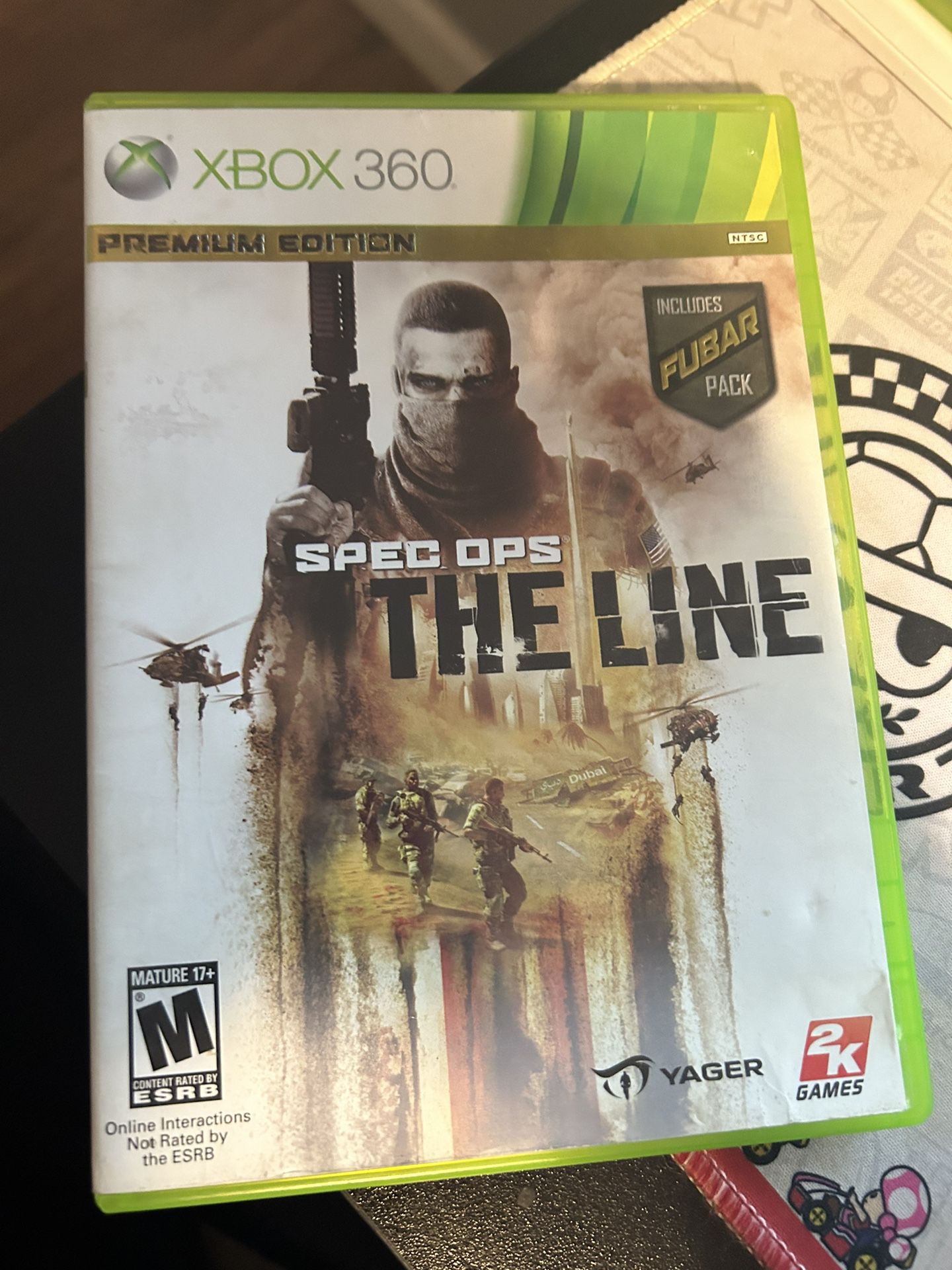 Xbox 360 Game Spec Ops The Line