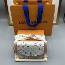 Louis Vuitton X Takashi Murakami Rosalie Coin Purse 