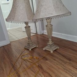 ✨ Matching Table Lamps (Set of 2)–$40-OBO