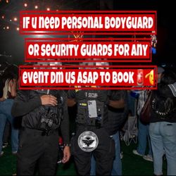Professional Security Guards For Any Events 