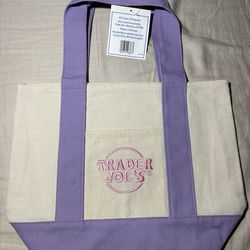 Trader Joe’s mini tote bag (purple)