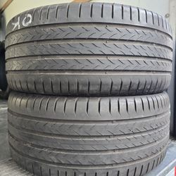 (2) 245 40 20 Continental Tires