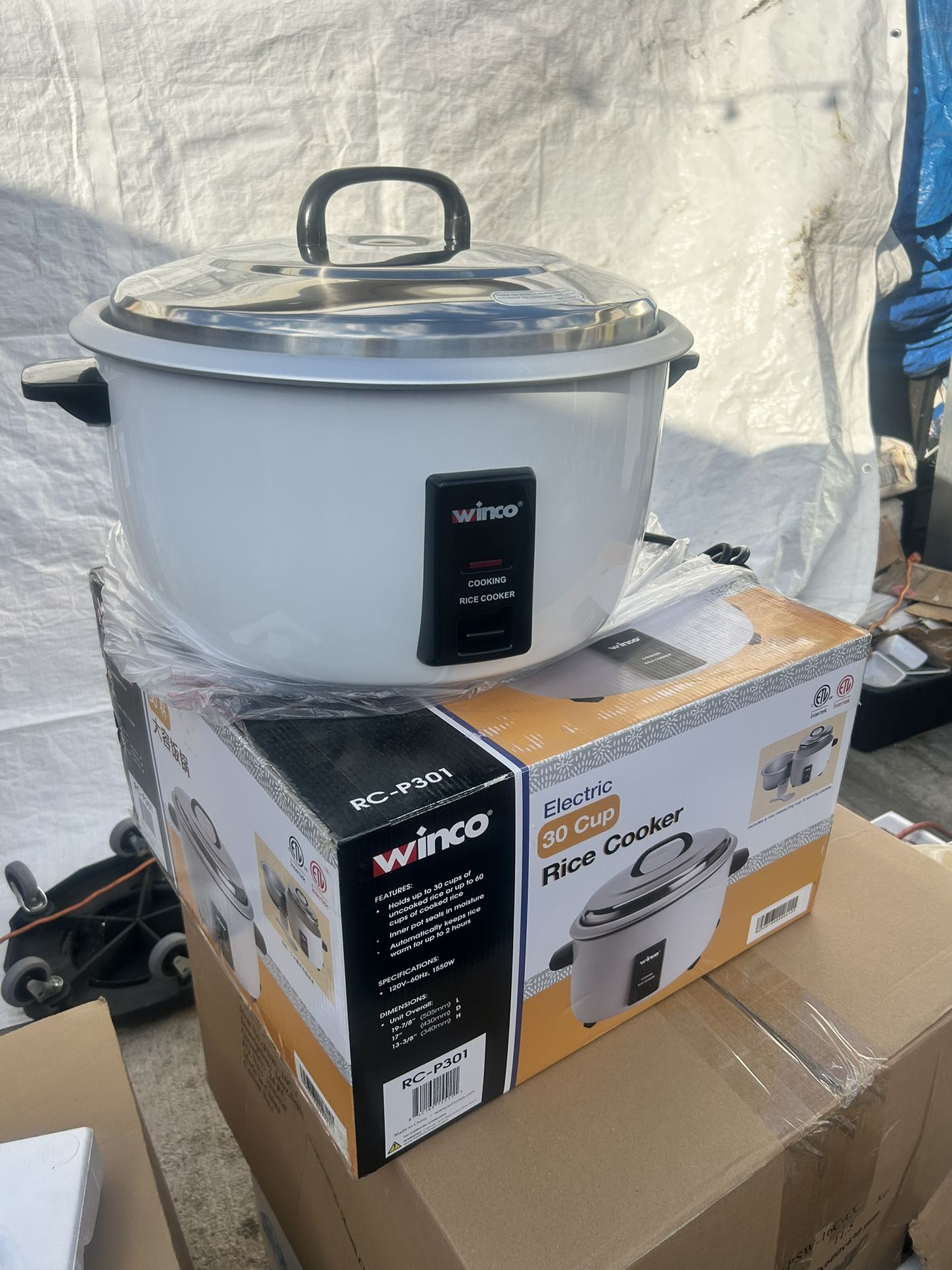 30 Cup Rice Cooker