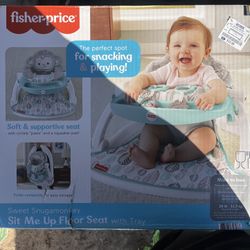 Sit Me Up Floor Seat With Tray 