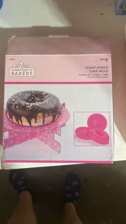 Sunny Side Up Bakery Giant Donut Cake Mold