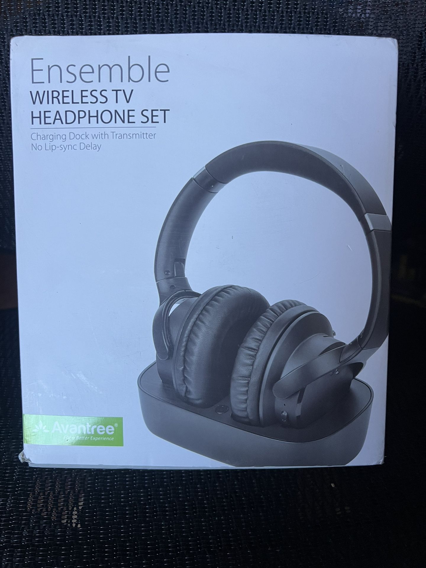 New and Sealed Ensemble Wireless TV Headphone Set