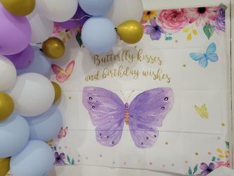butterflie backdrop