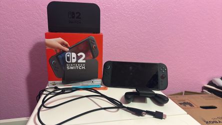 Nintendo Switch (Like New) – Barely Used + Box + All Accessories