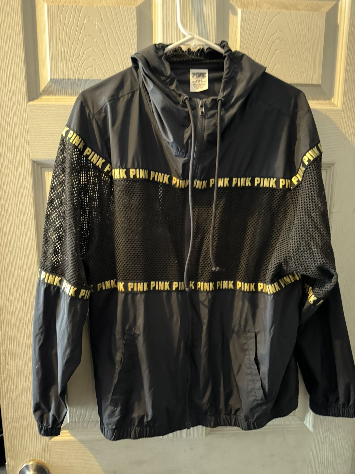 PINK Mesh Windbreaker Jacket