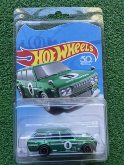 Datsun Wagon 510 Hotwheels Diecast Green Special Rare 