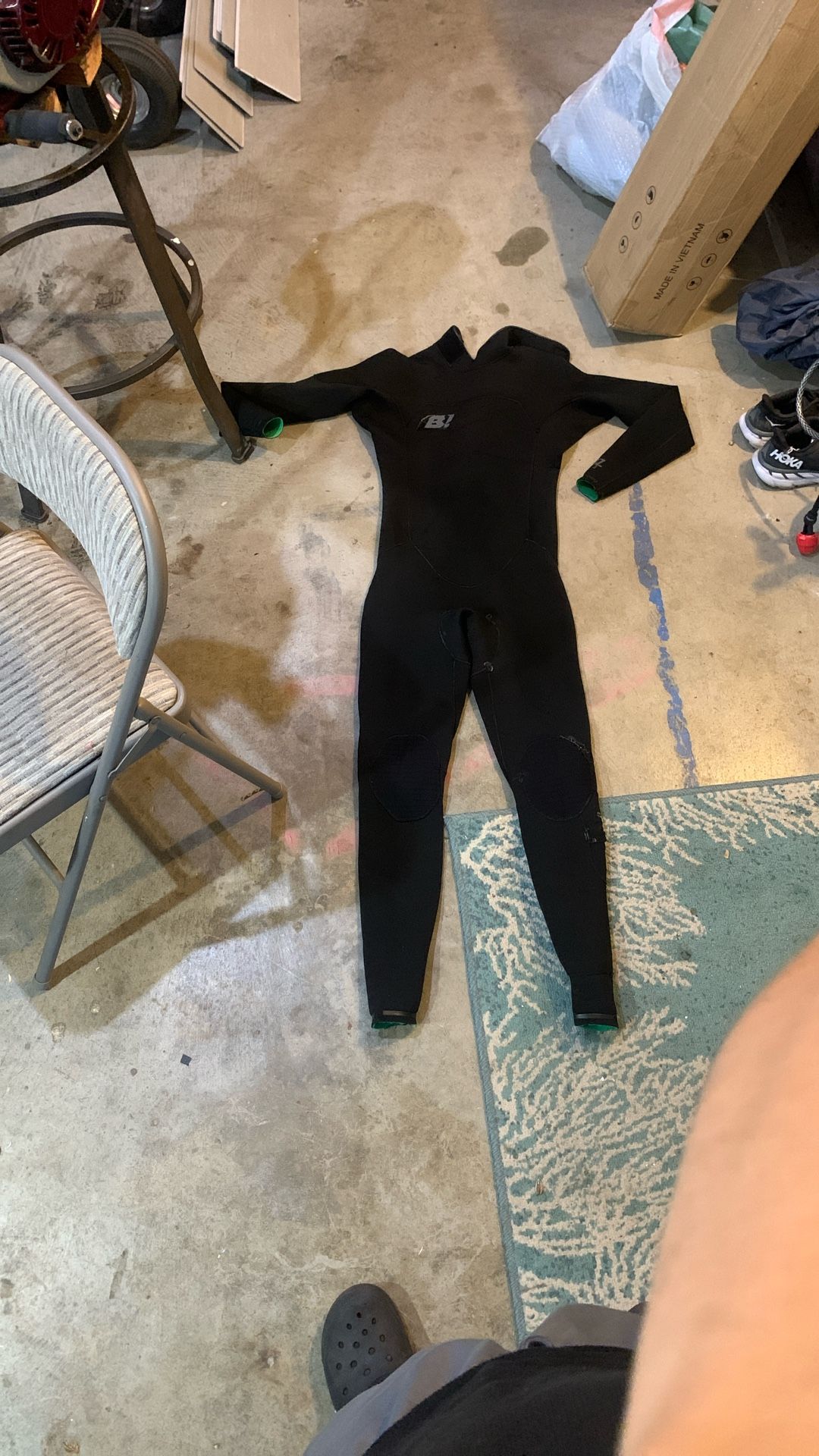  Buell RBZ 4 / 3 2mm Wetsuit for diving scuba spearfishing surfing 