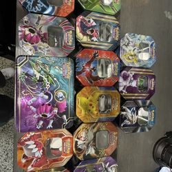 Pokemon Collector Card Tins (empty)