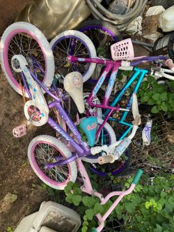 4 BICICLETAS PARA NINAS
