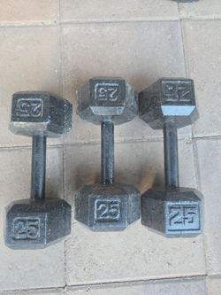 Solid Dumbbells