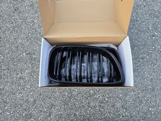 2016 BMW 228i Black Kidney Grille Set - F22 2 Series (Pre-2017)