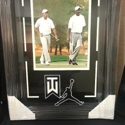 Legends The 2 Goats Tiger Woods & Michael Jordan 2 of Sports Greatest Icons In a Picture Together Share A Round Of Golf 