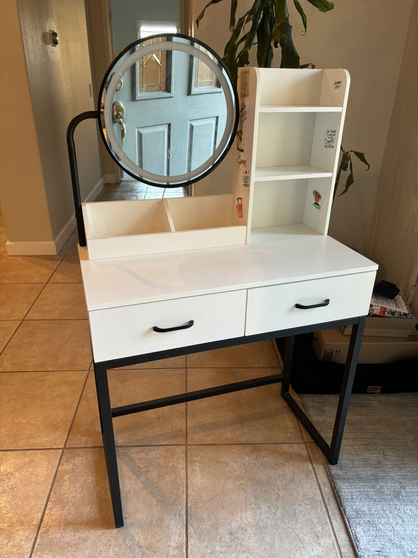 Vanity Makeup Desk
