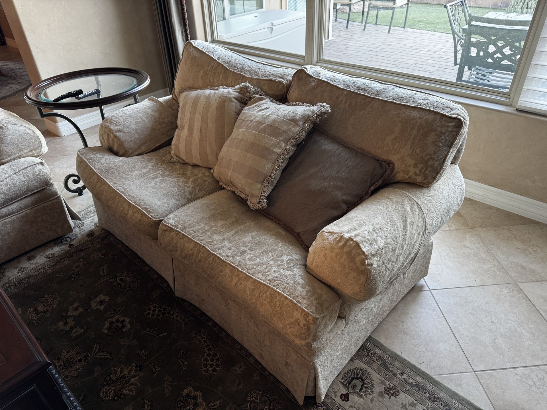 Thomasville Sofa and Love Seat