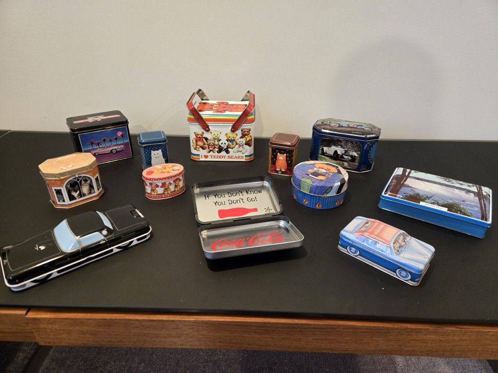 Vintage Tins From The 20th Century
