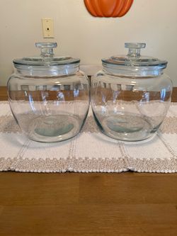 Large glass jars