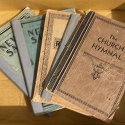 Church hymns lot