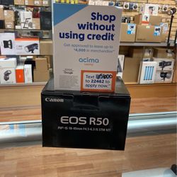 Canon EOS R50 With 18-55mm Camera Kit