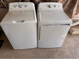 GE washer & electric dryer – great condition