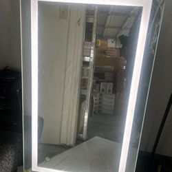 24 X 40 Large Rectangular Frameless Bathroom Vanity Mirror