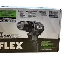 Flex  (FX1131-1A)  24 Volt 1/2-in 2 Speed Brushless Cordless Drill Kit