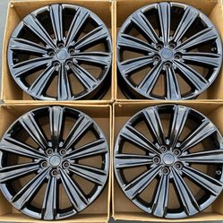 20” Ford Explorer factory wheels rims gloss black new