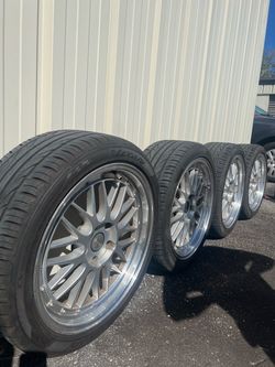 18" Vors VR8 Wheels & Lexani Tires (235/40R18) - Complete Set