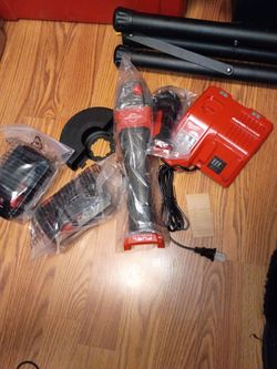 Milwaukee  cordless grinder