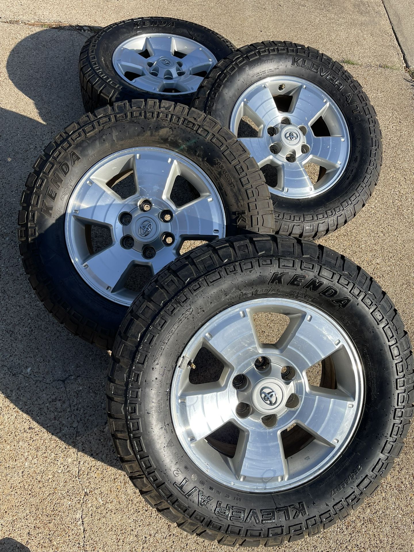 17” Toyota Tacoma Factory Wheels