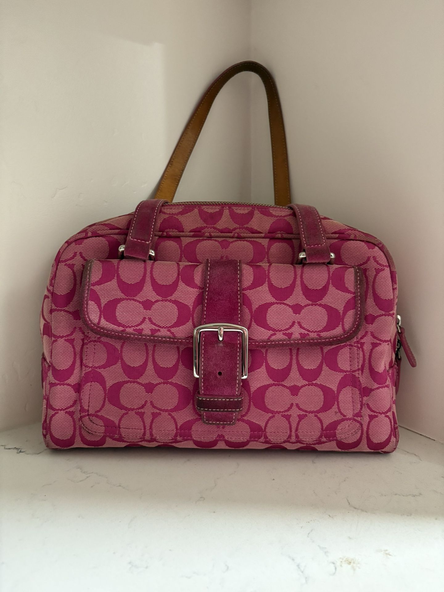 Vintage Pink Coach